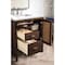 James Martin Vanities Addison 30in Single Vanity, Mid-Century Acacia w/ 3 CM Carrara White Top E444-V30-MCA-3CAR - alternate 6